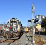 TFT Train stopped at the Flanders Fire Department